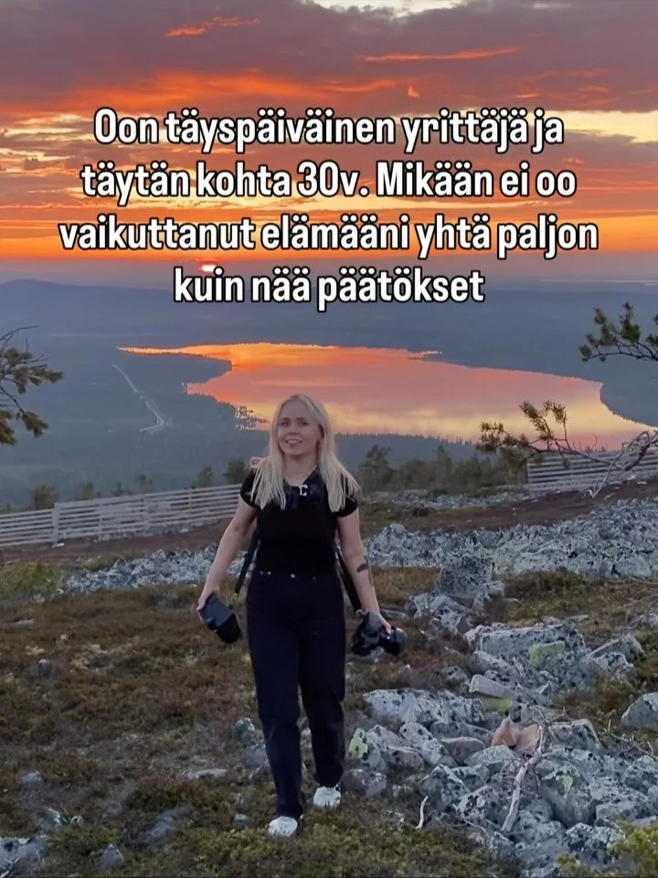 Mik&auml; n&auml;ist&auml; kolahti eniten? 

Tai

👉🏻 Mitk&auml; sun omat p&auml;&auml;t&ouml;kset on vaikuttaneet eniten sun el&auml;m&auml;&auml;n?

#valokuvaaja #valokuvaus #naisyritt&auml;j&auml;t #yritt&auml;jyys arki