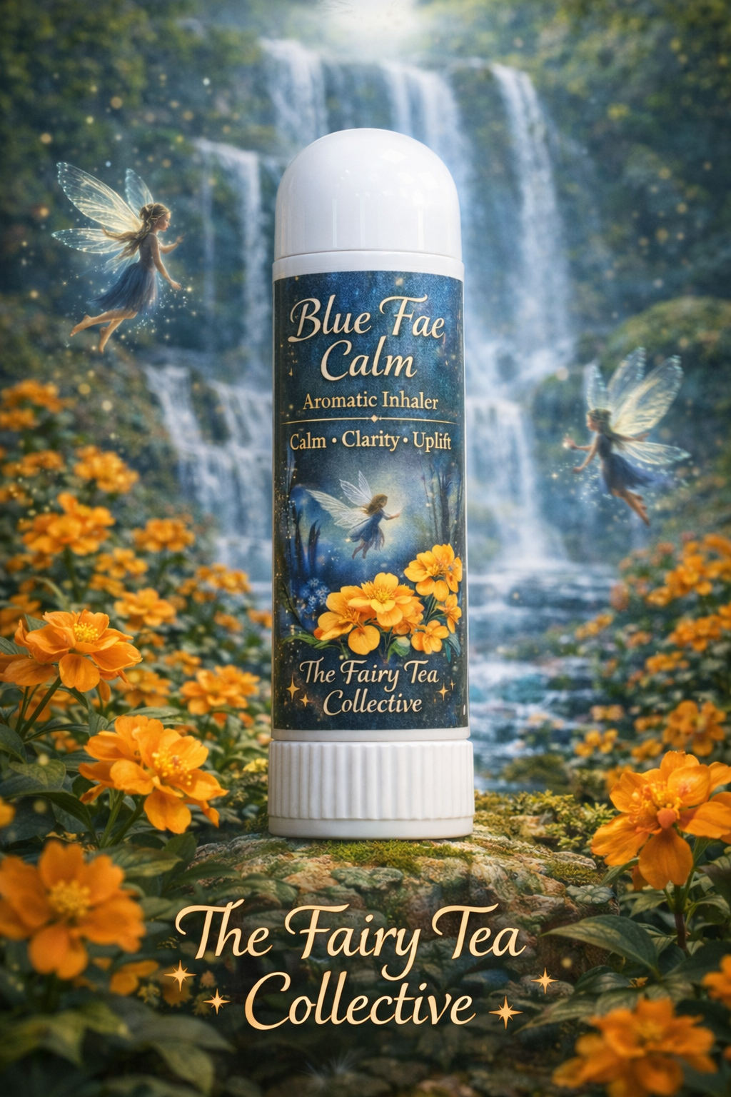 Blue Tansy Citrus Aromatic Inhaler- Blue Fae Calm