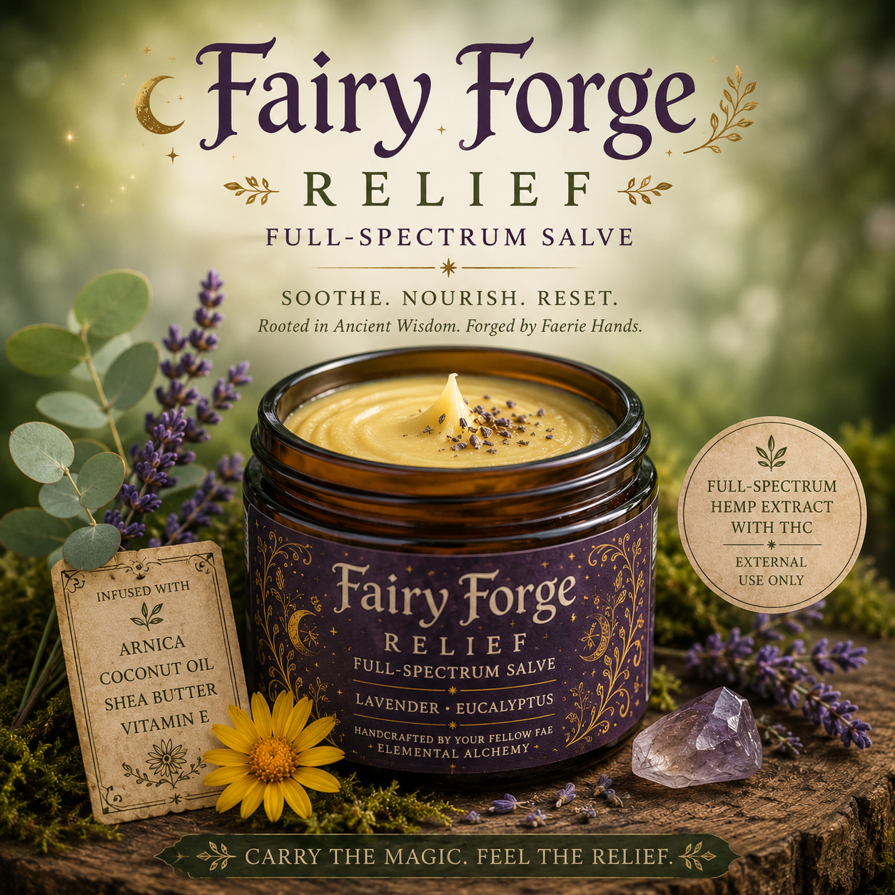 🧚🏼‍♀️ Fairy Forge Relief Salve