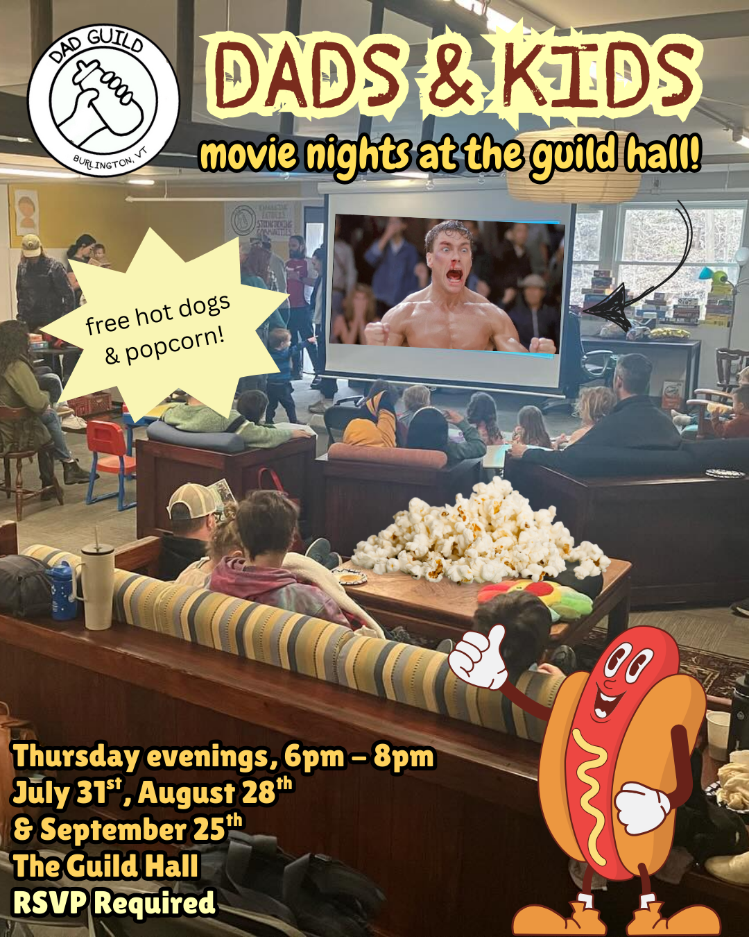 Dads & Kids Movie Night