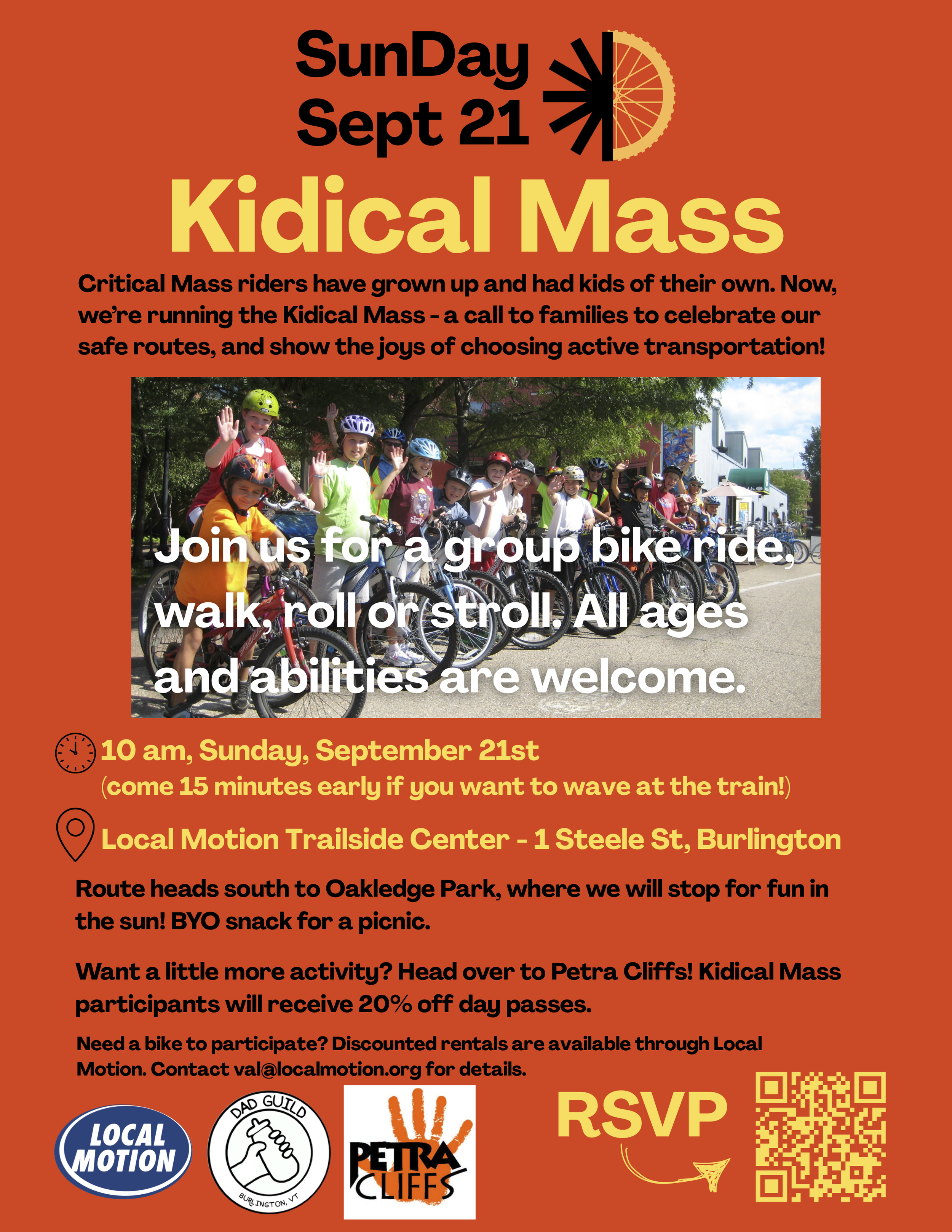 Kidical Mass Family Bike Ride