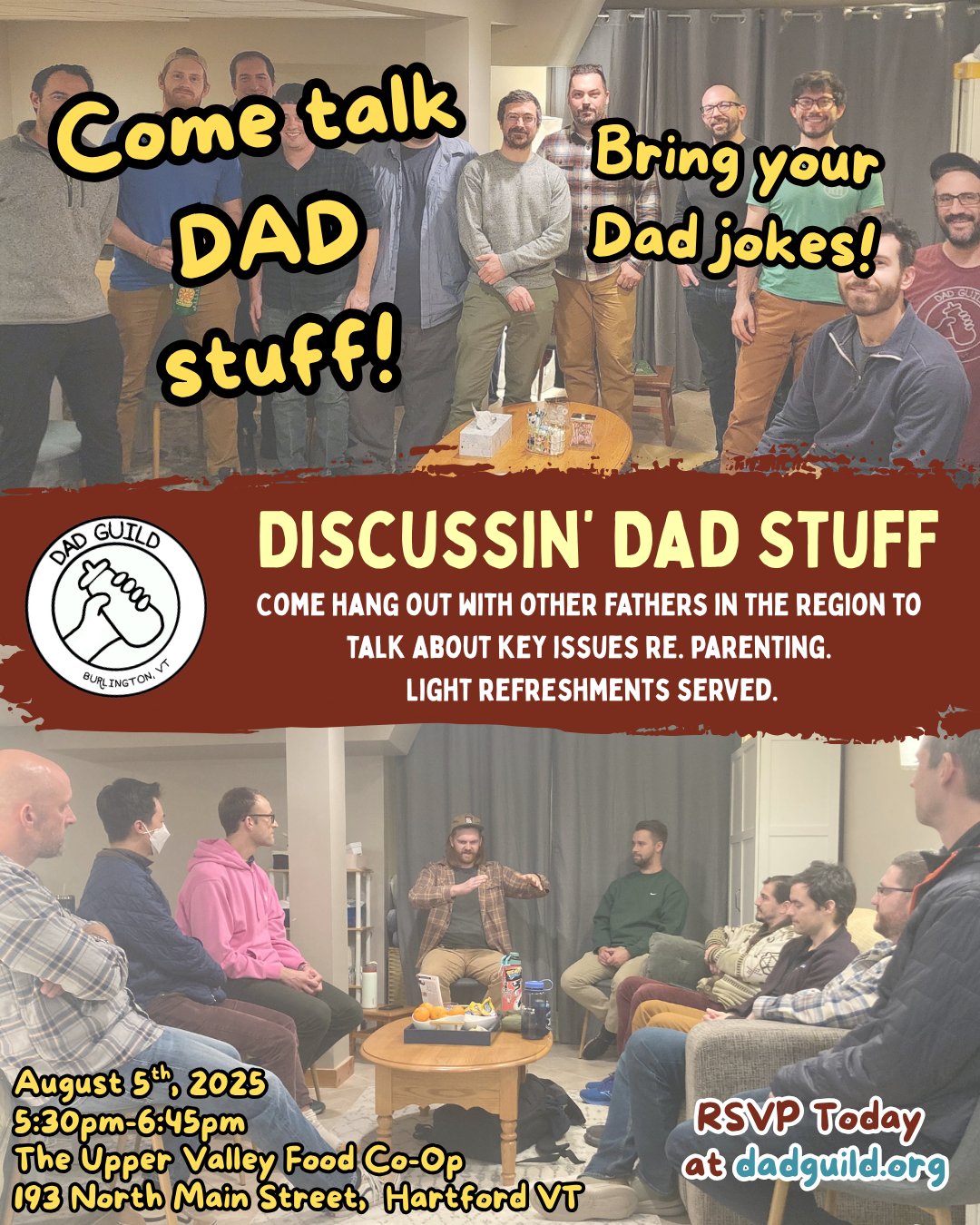 Upper Valley Dad Discussion