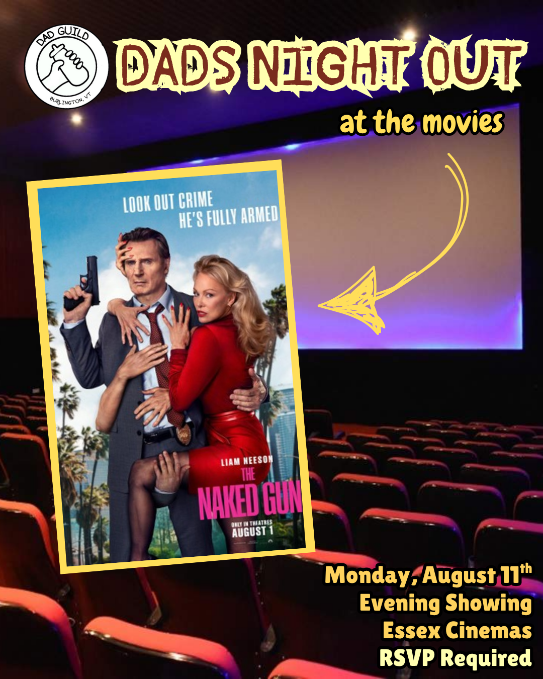 Dads Night Out @ the Movies - The Naked Gun