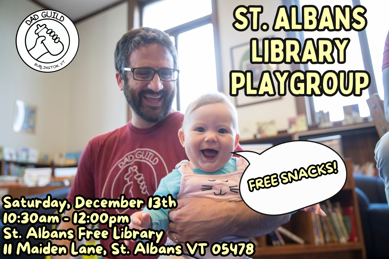 Franklin County: St. Albans Free Library Playgroup