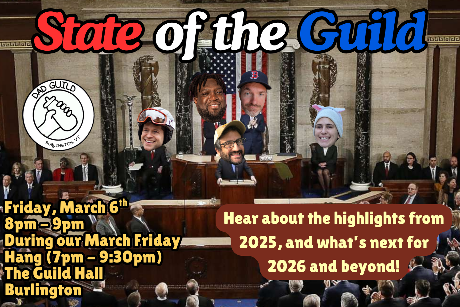 Friday Hang &amp; State of the Guild