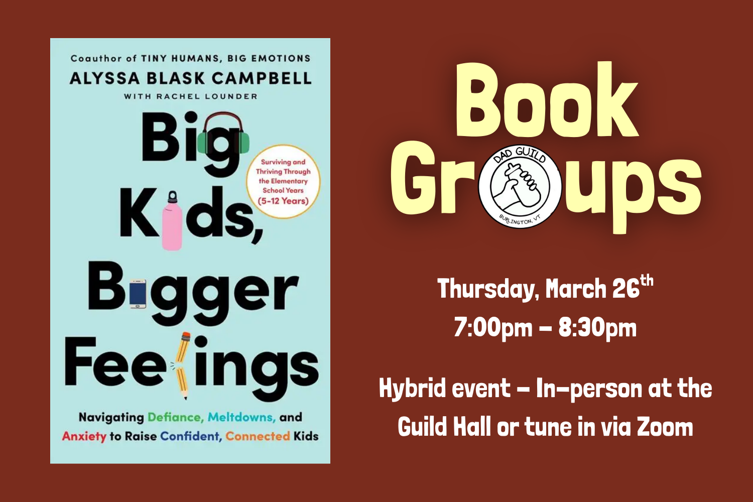 Book Club Night (Big Kids, Bigger Feelings)
