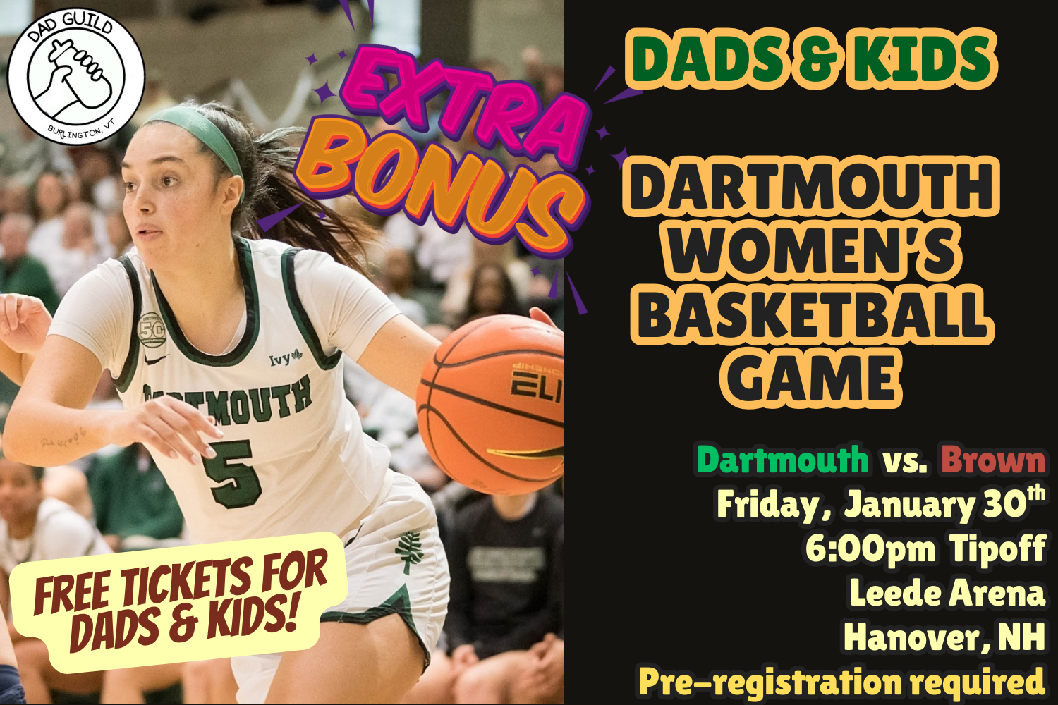 UPPER VALLEY: Dartmouth Women's Basketball vs. Brown