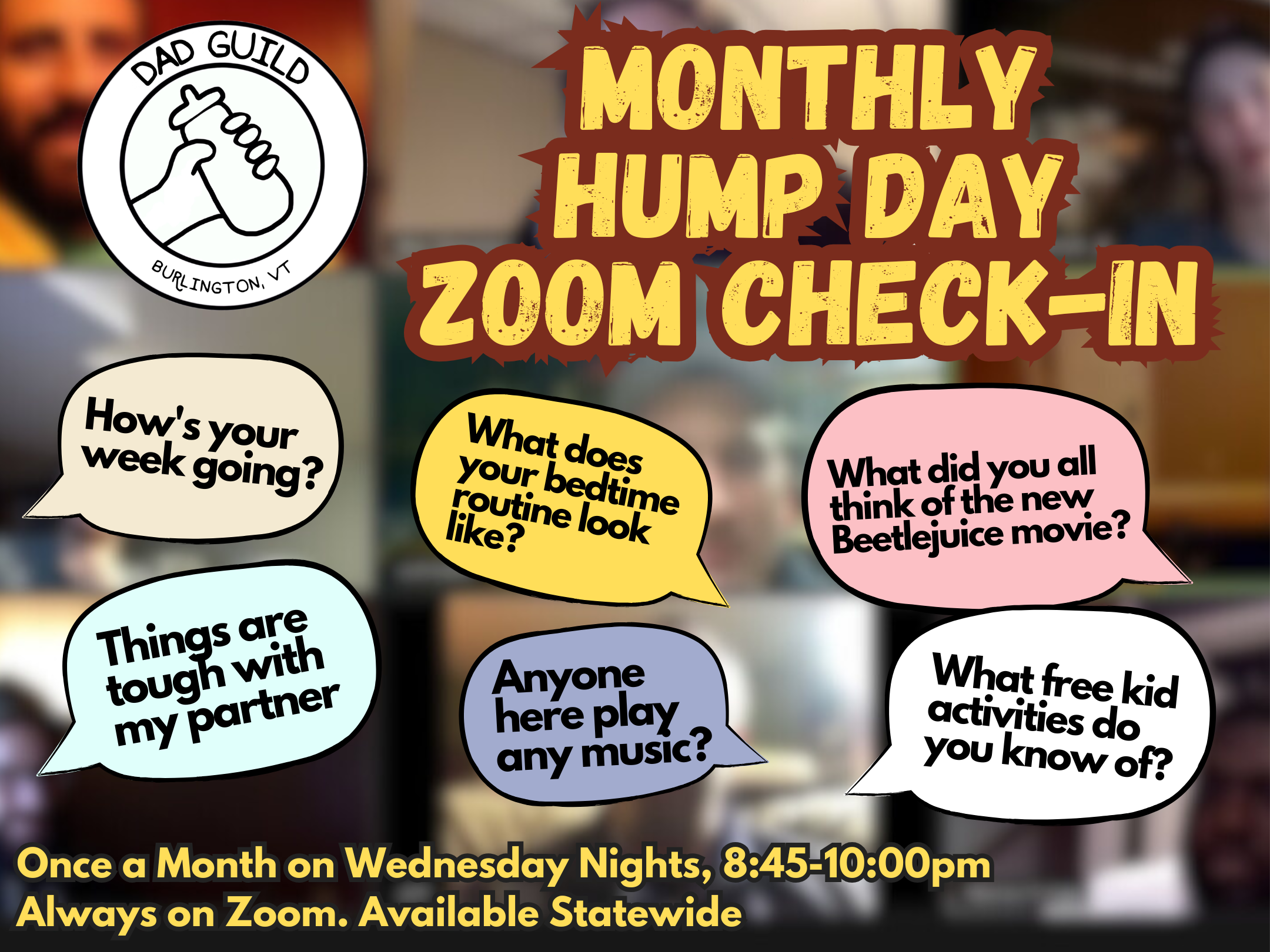 Hump Day Zoom Check-in
