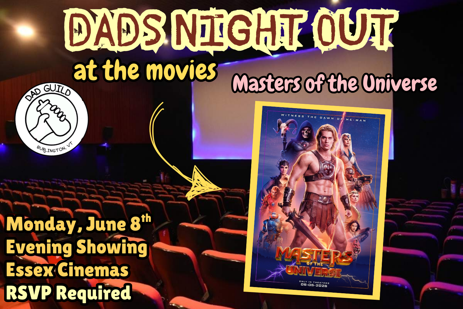 Dads Night Out @ the Movies - Masters of the Universe