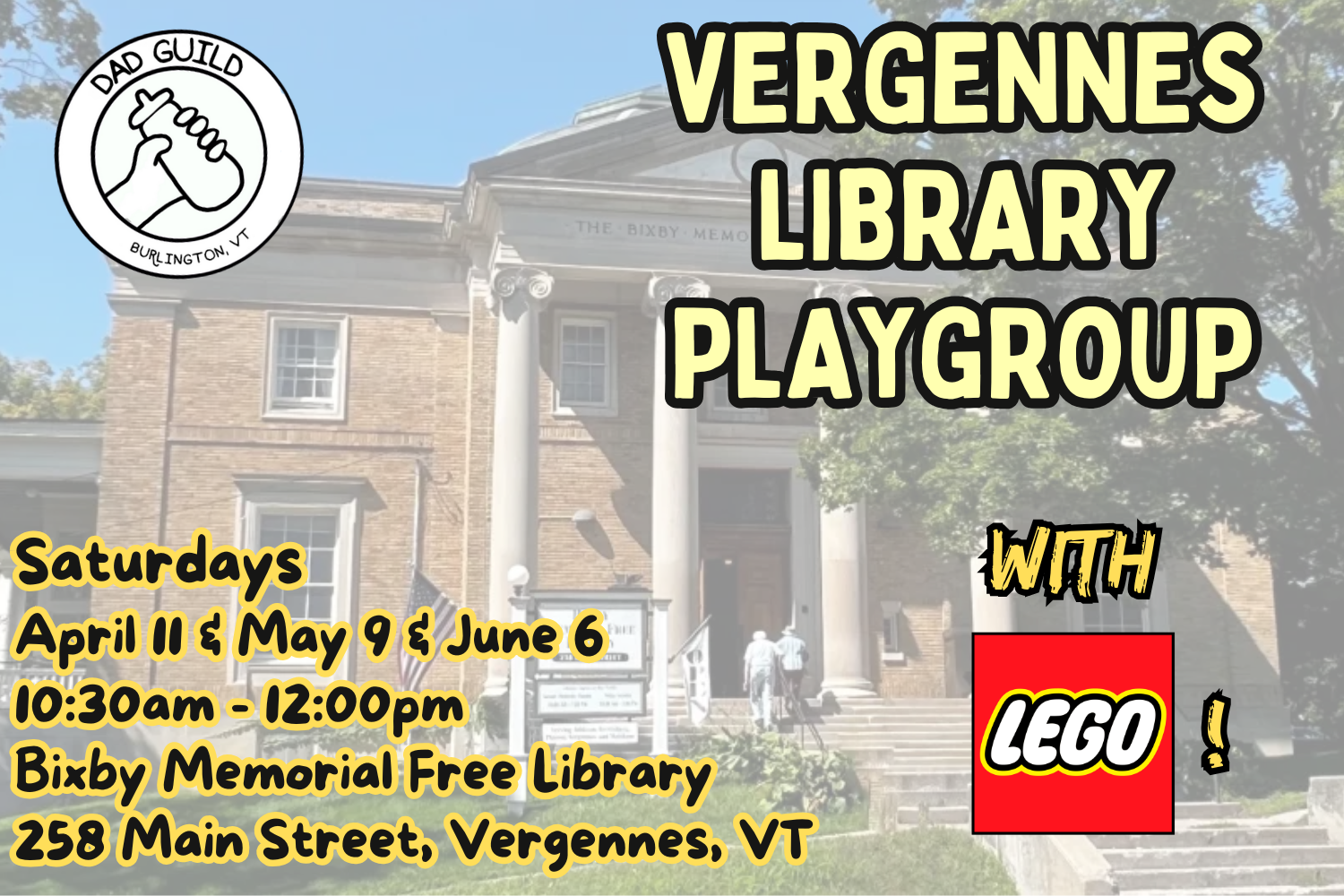 ADDISON: Vergennes Library Playgroup