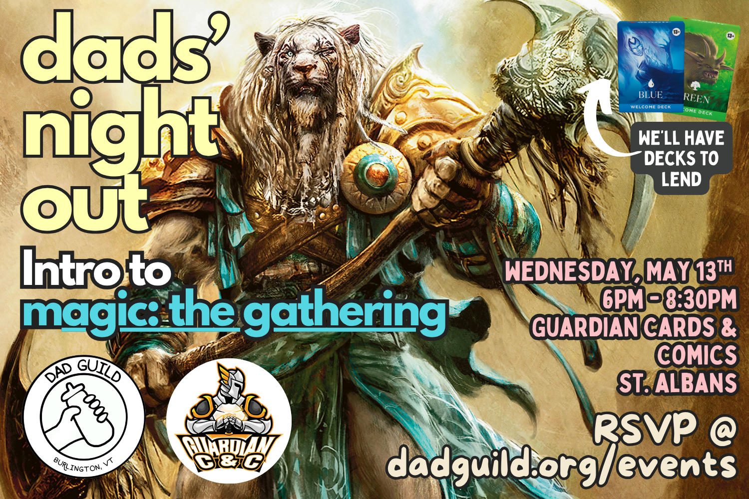 FRANKLIN: Dads’ Night Out - Intro to Magic The Gathering