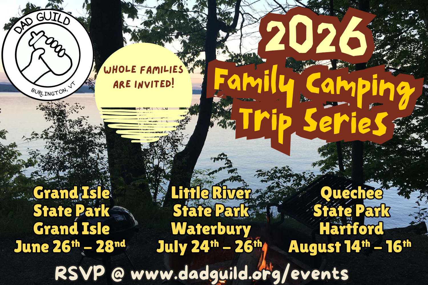Family Camping Trip Series - Grand Isle