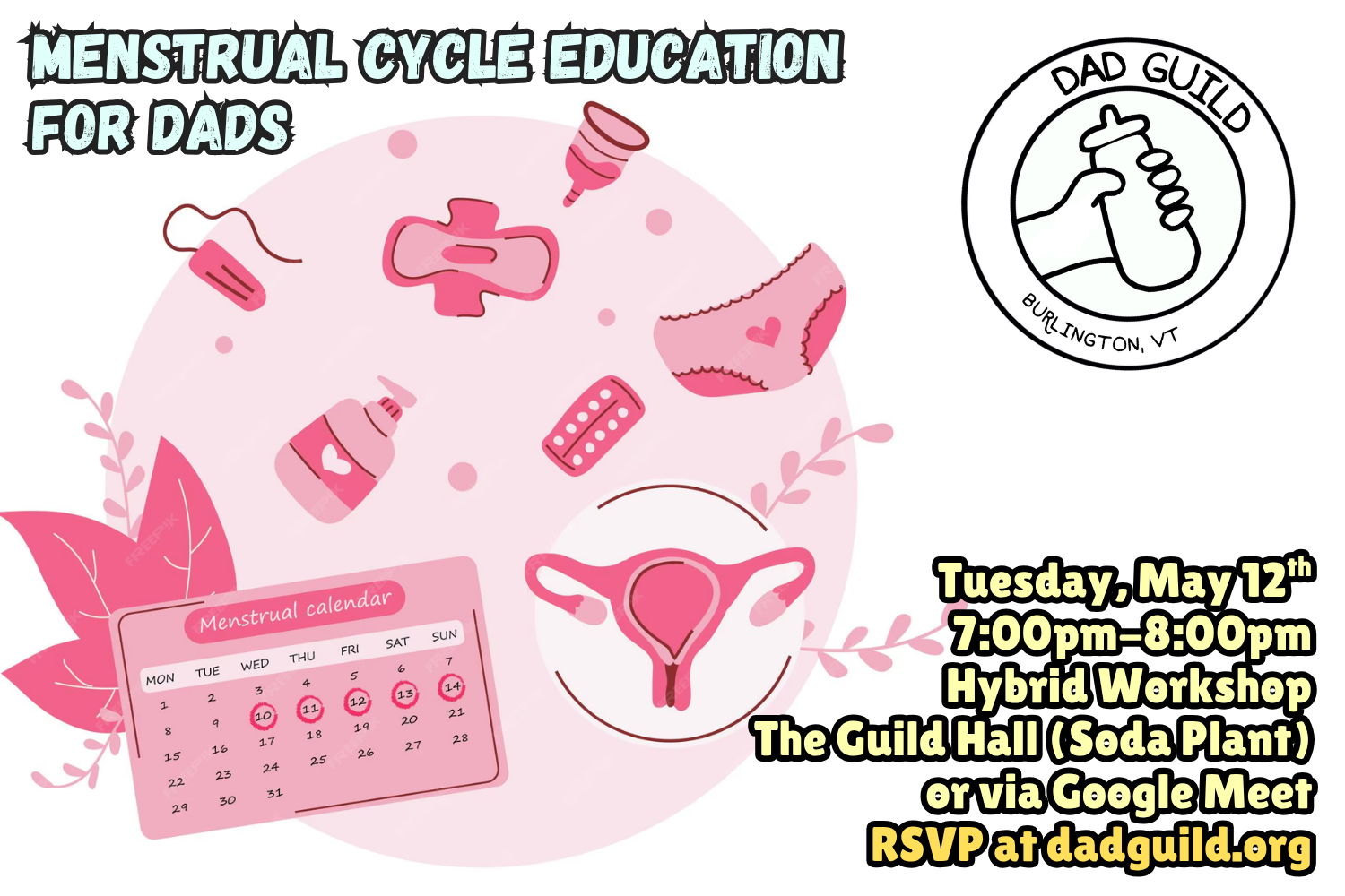Menstrual Cycle Class for Dads