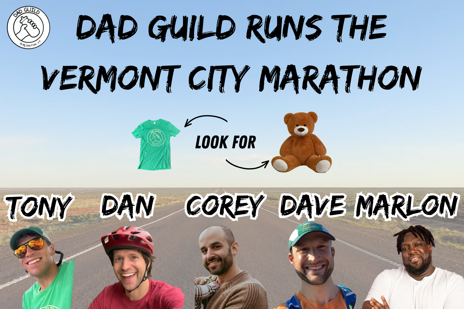 Dad Guild Runs the Vermont City Marathon