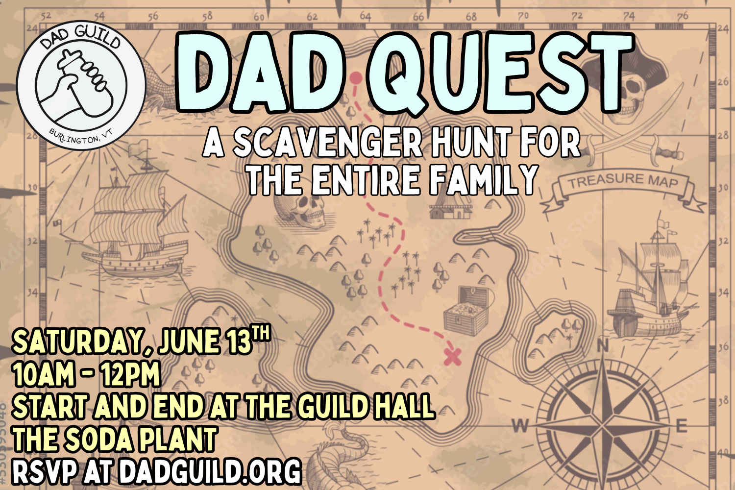 Dad Quest Scavenger Hunt