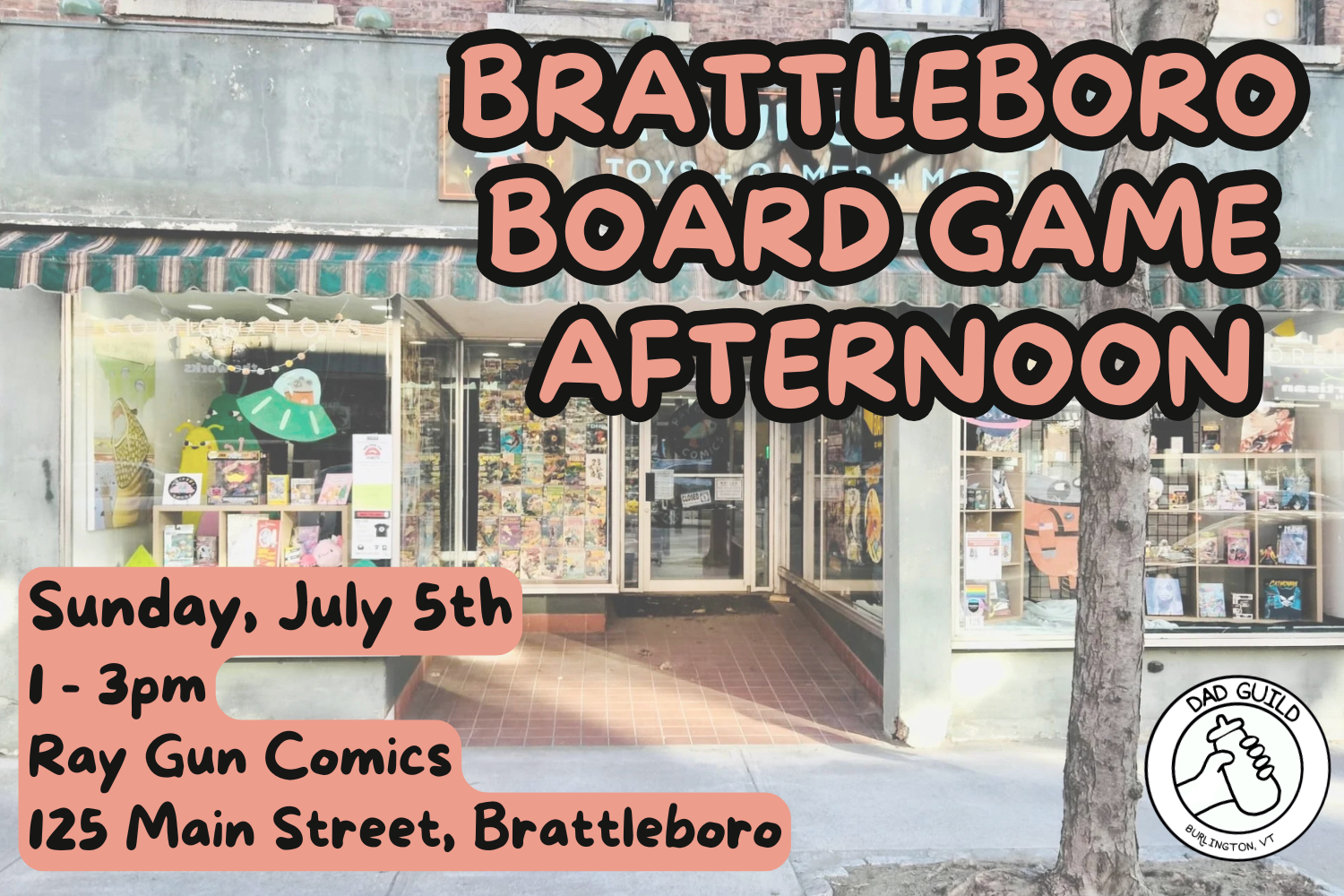 WINDHAM: Board Game Afternoon at Ray Gun Comics