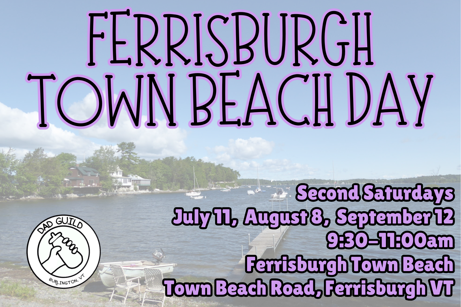ADDISON: Ferrisburgh Town Beach Day
