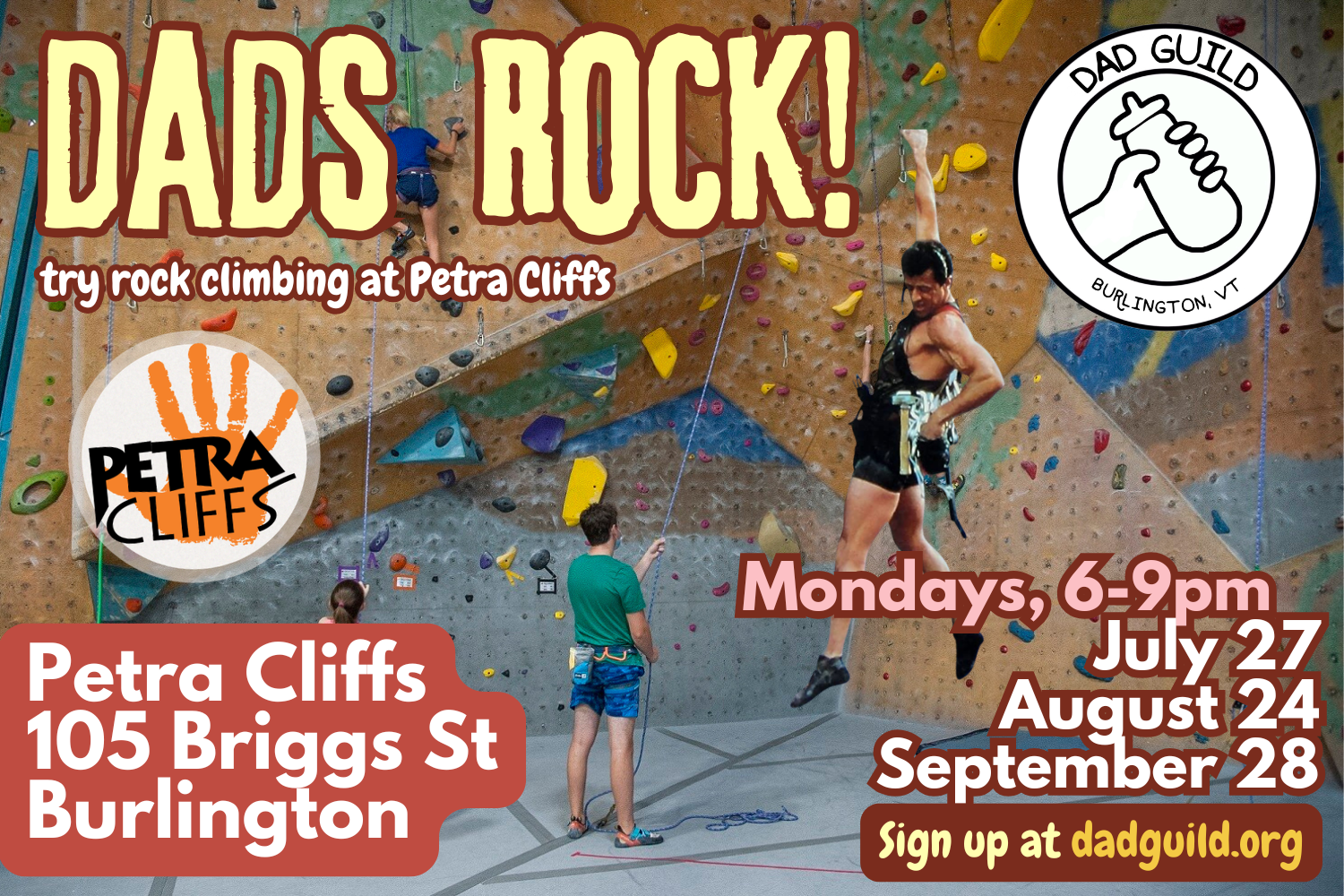 Dads Rock! (climbing)