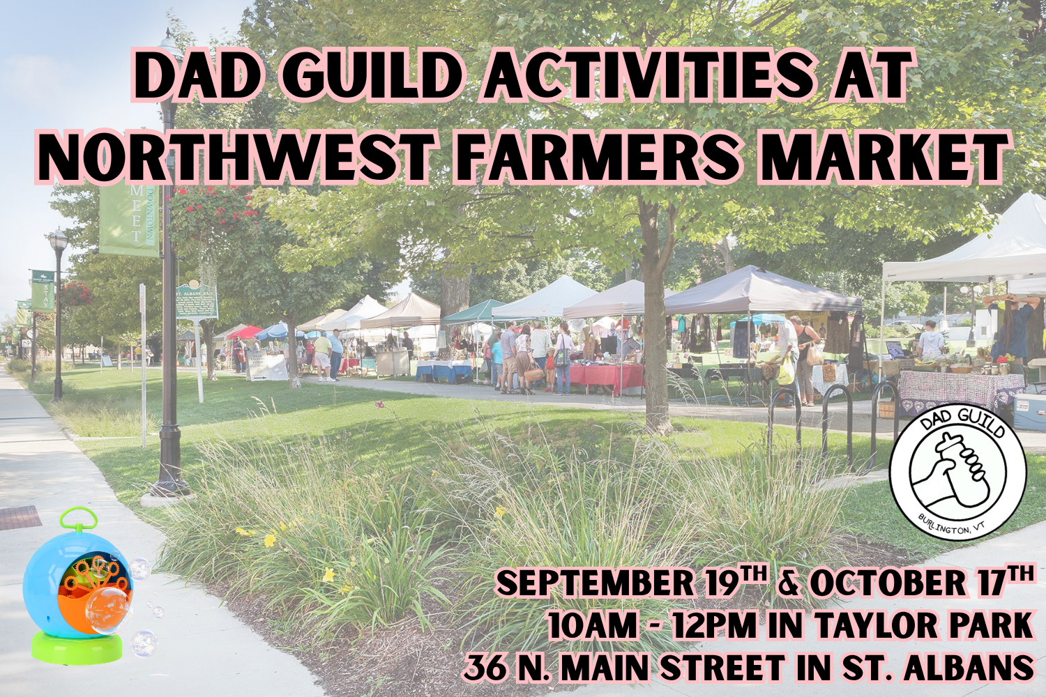 FRANKLIN: Dad Guild Activities at Northwest Farmers Market