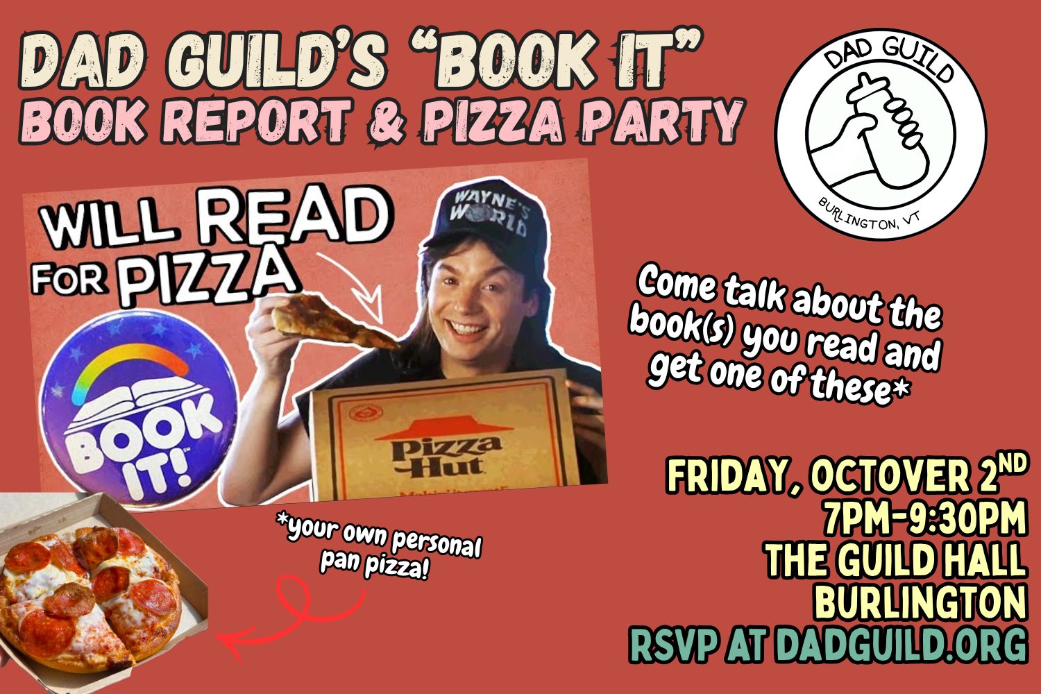 Book It! Pizza Party