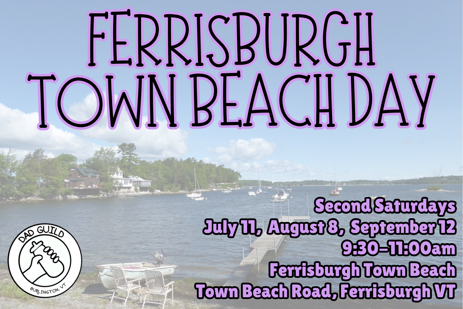 ADDISON: Ferrisburgh Town Beach Day