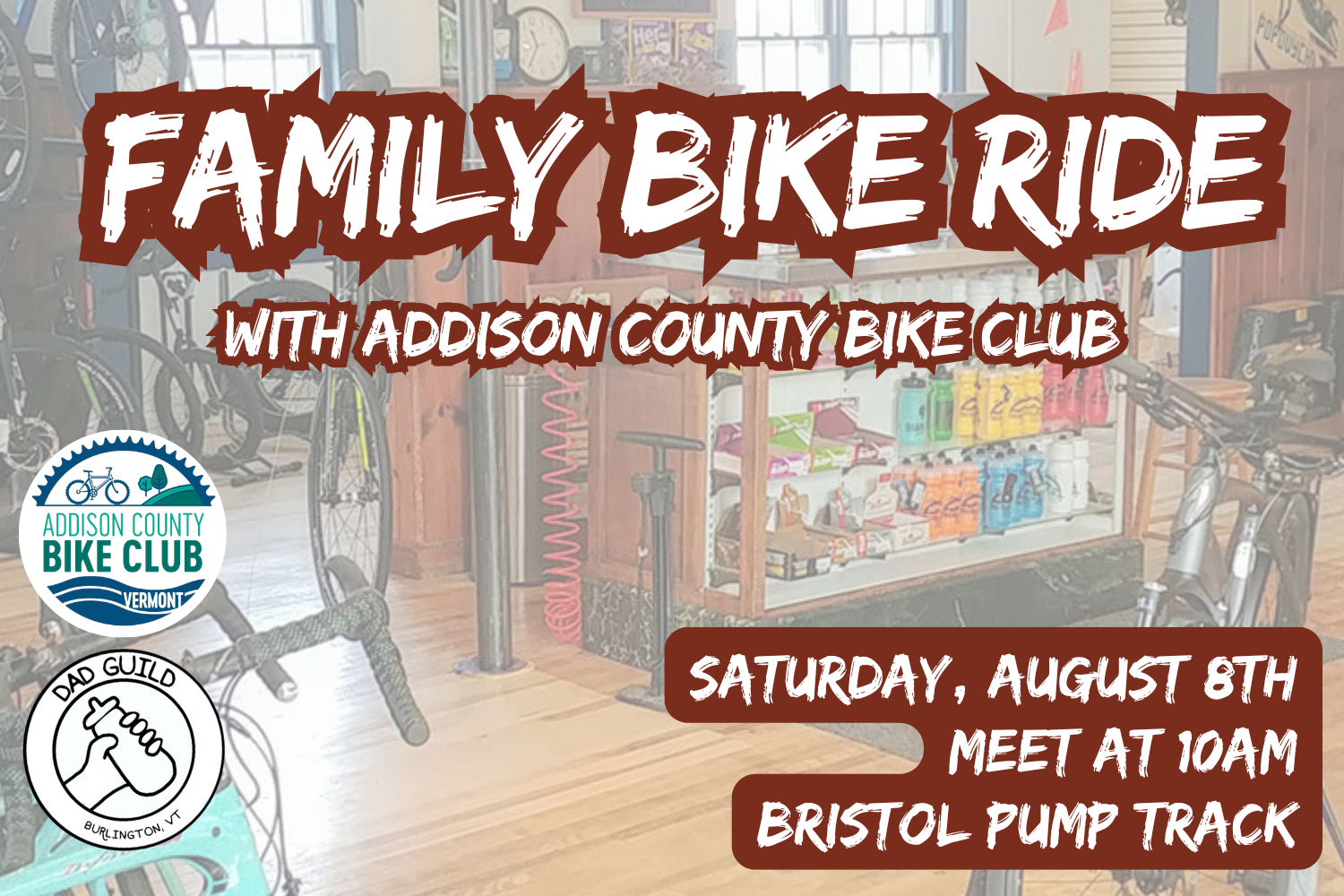 ADDISON: Family Bike Ride with Addison County Bike Club