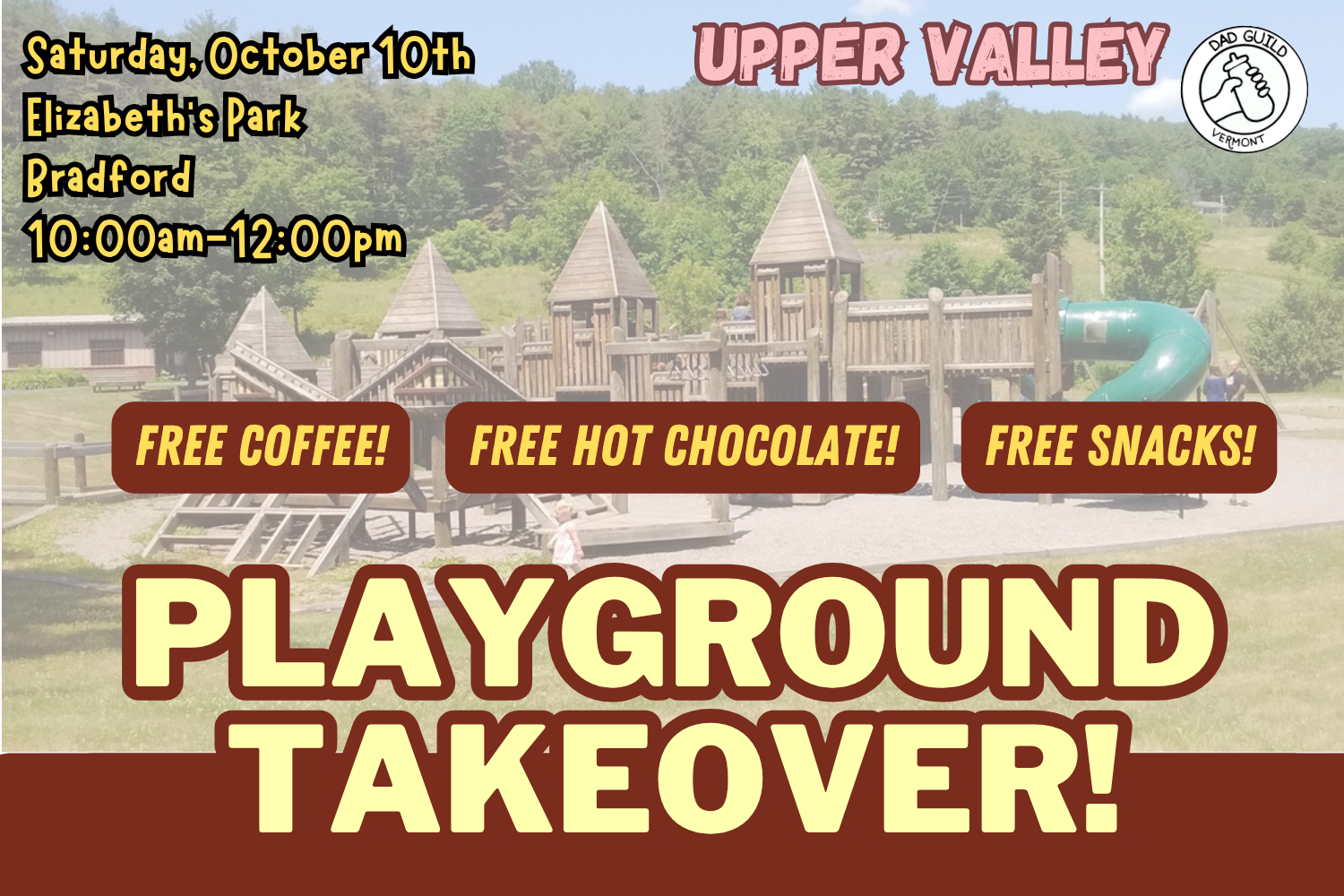 UPPER VALLEY: Elizabeth's Park Takeover