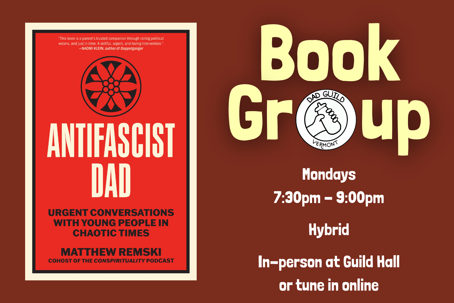 Antifascist Dad Book Group