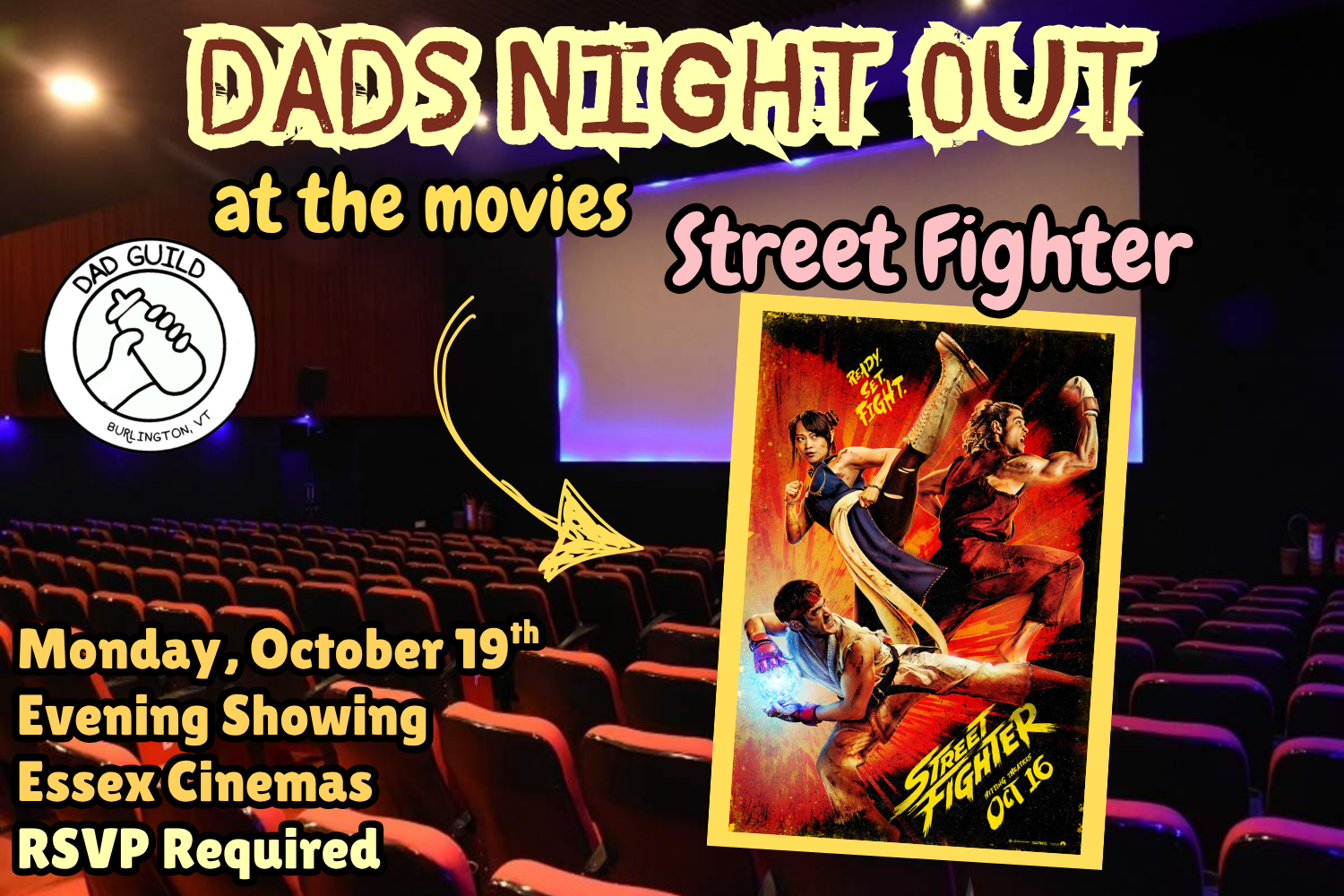 Dads Night Out @ the Movies - Street Fighter