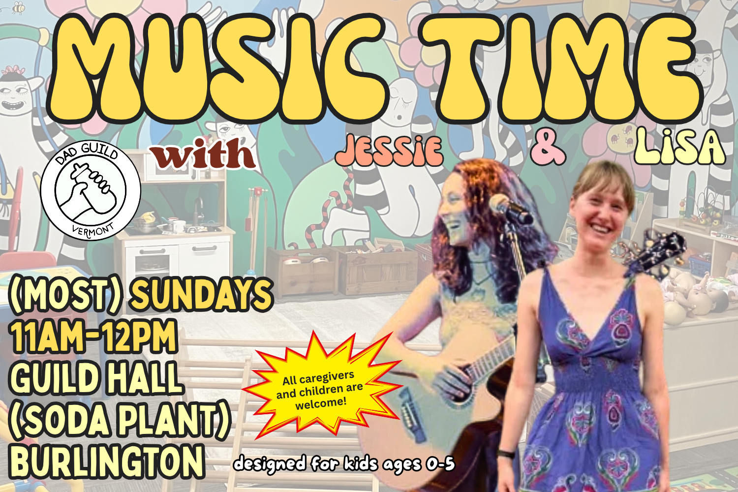 Music Time w/ Jessie &amp; Lisa