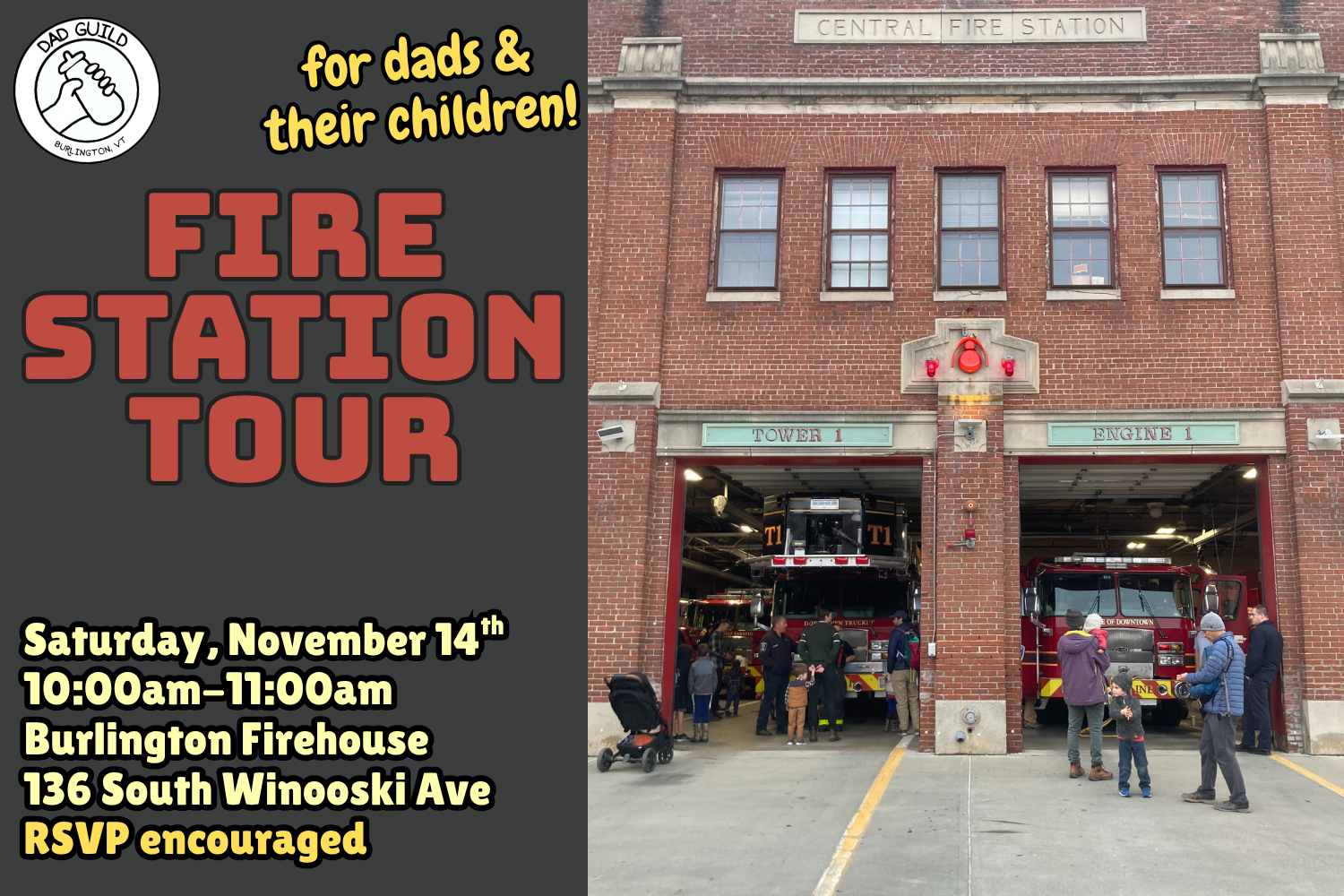 Firehouse Tour - Burlington