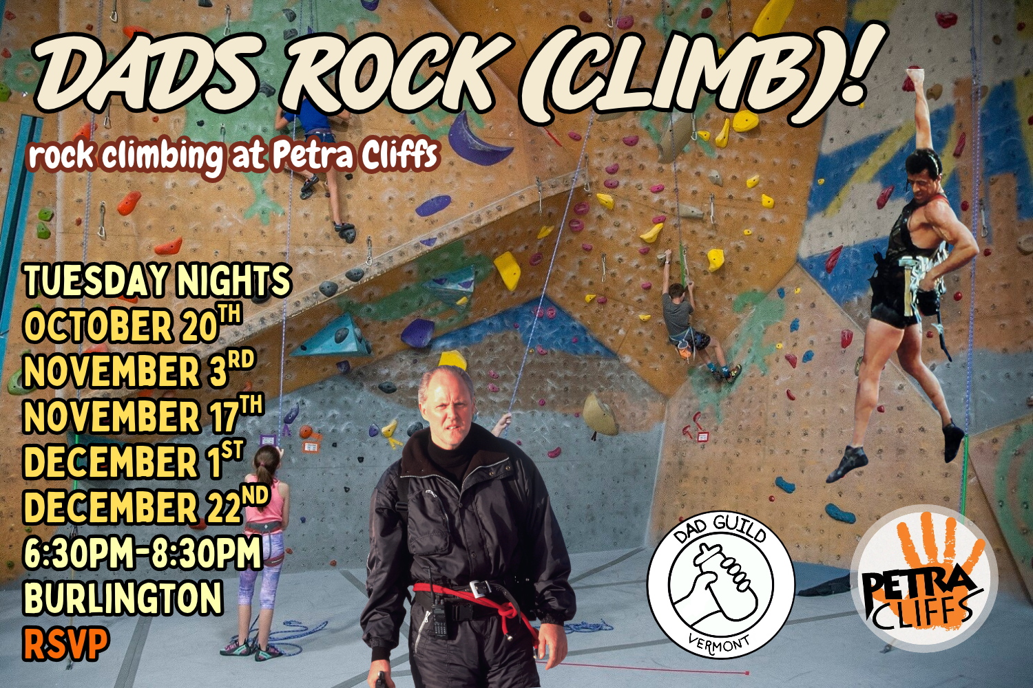 Dads Rock! (climbing)