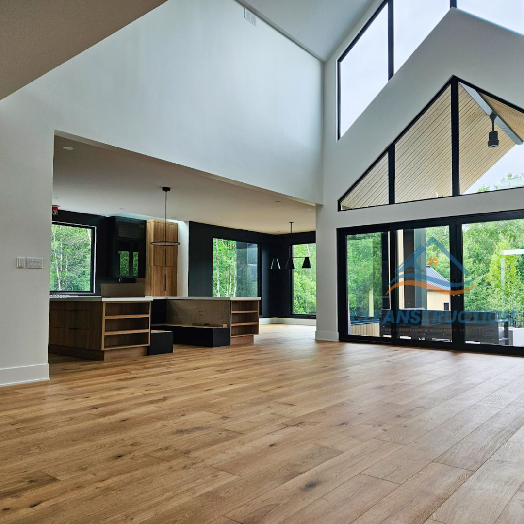 interior and exterior window cleaning