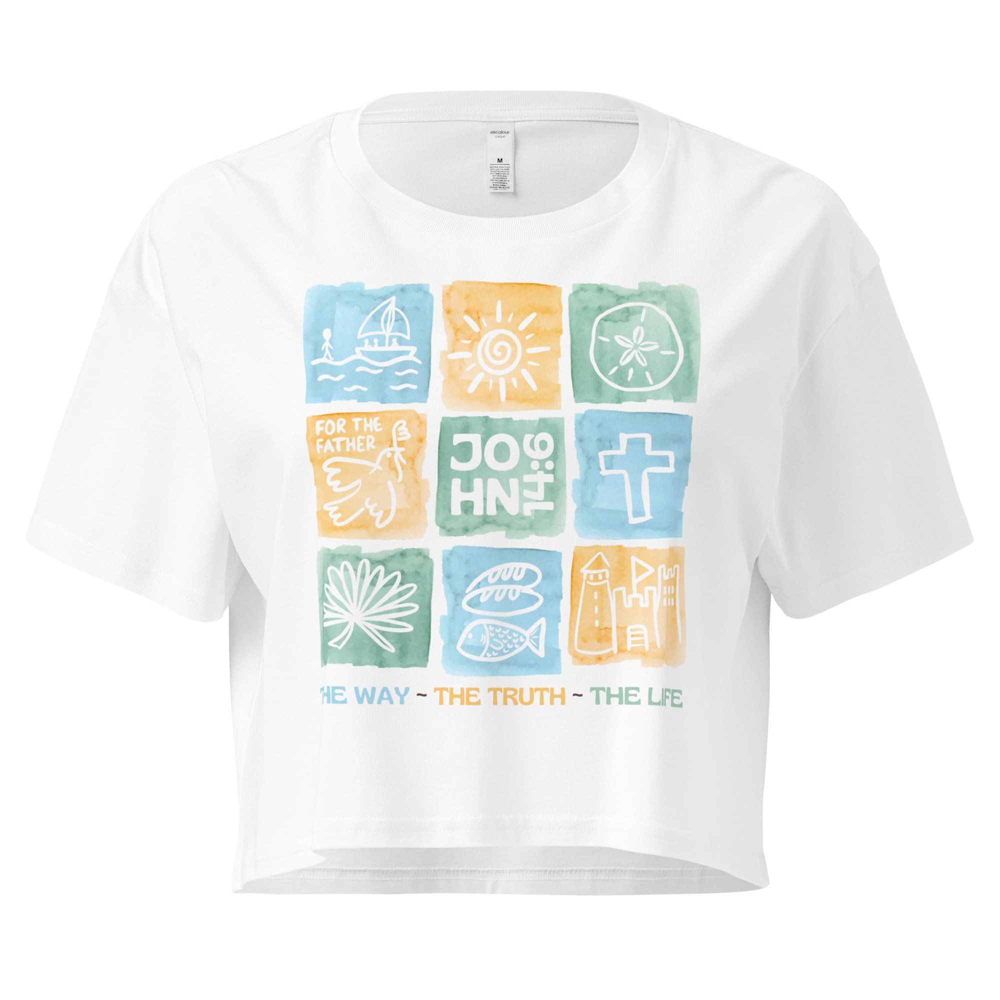 JOHN 14:6 CROP TEE