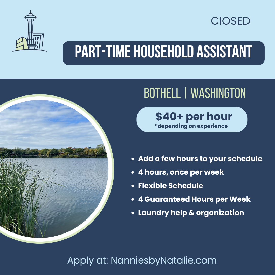 Household Manager Family assistant nanny