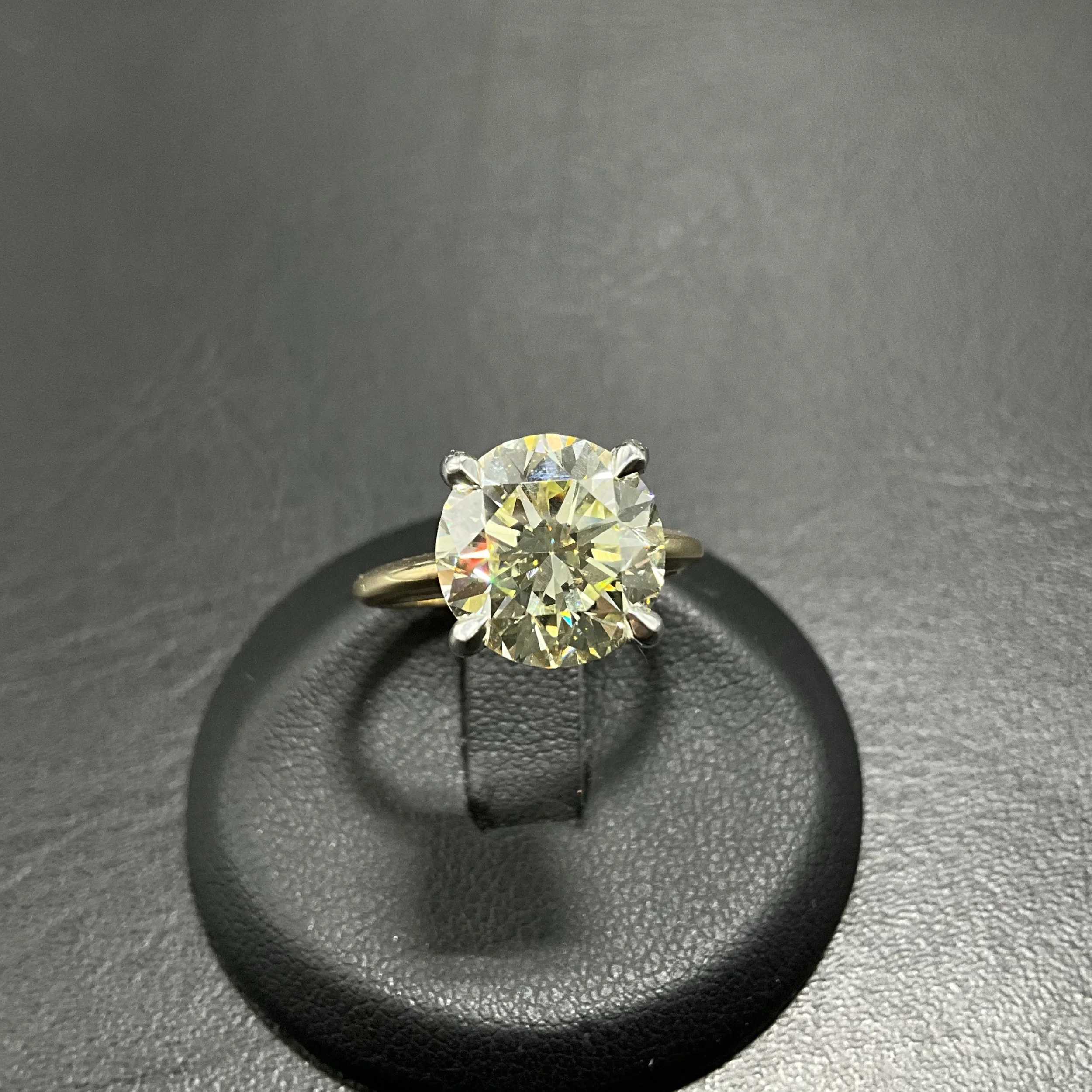 European Cut Engagement Ring — EstateJewelryCoin.com