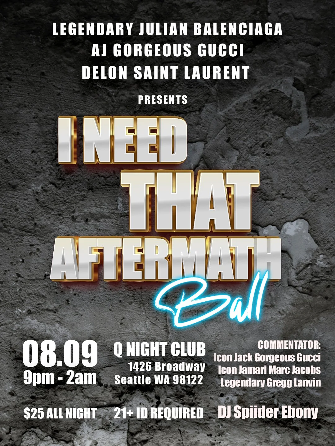 I Need that Aftermath Ball