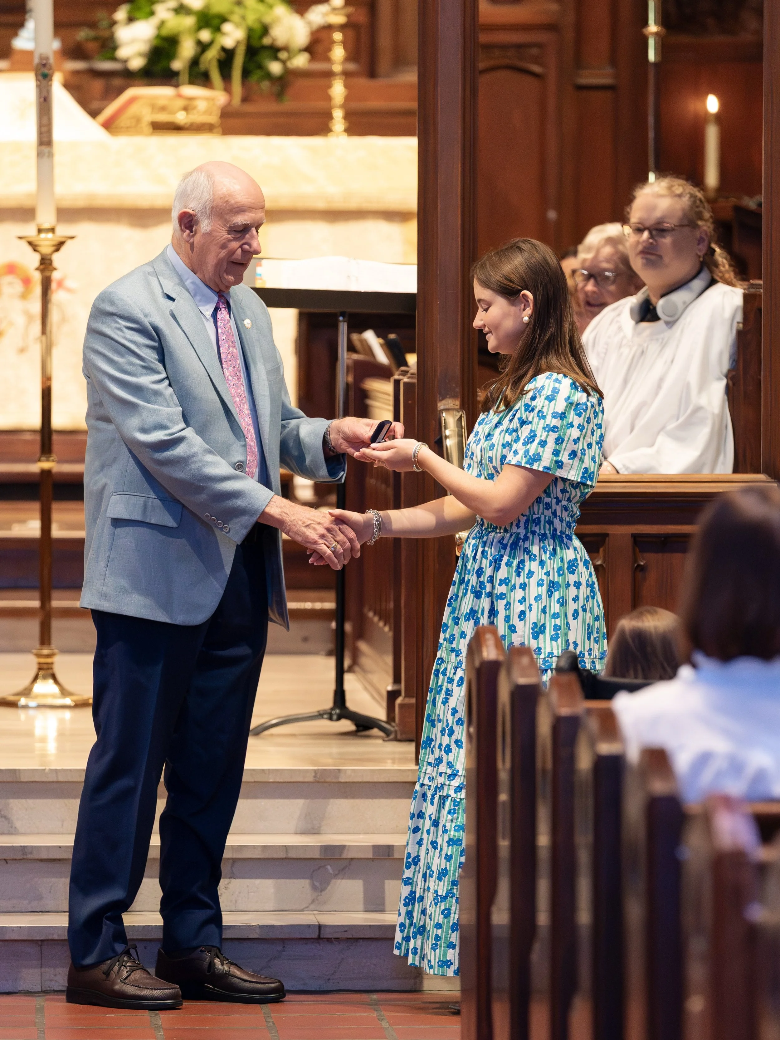 Yesterday we celebrated our 2026 graduates as well as our teachers! We also celebrated our two senior acolytes, Marcus Krall and Lydia Rosenthal. Congratulations Class of 2026! 🎓👏
&bull;&bull;&bull;
Good and gracious God, we celebrate our graduates