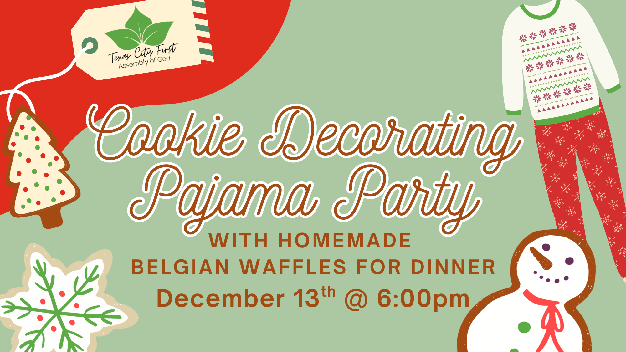 Cookie Decorating & Pajama Party