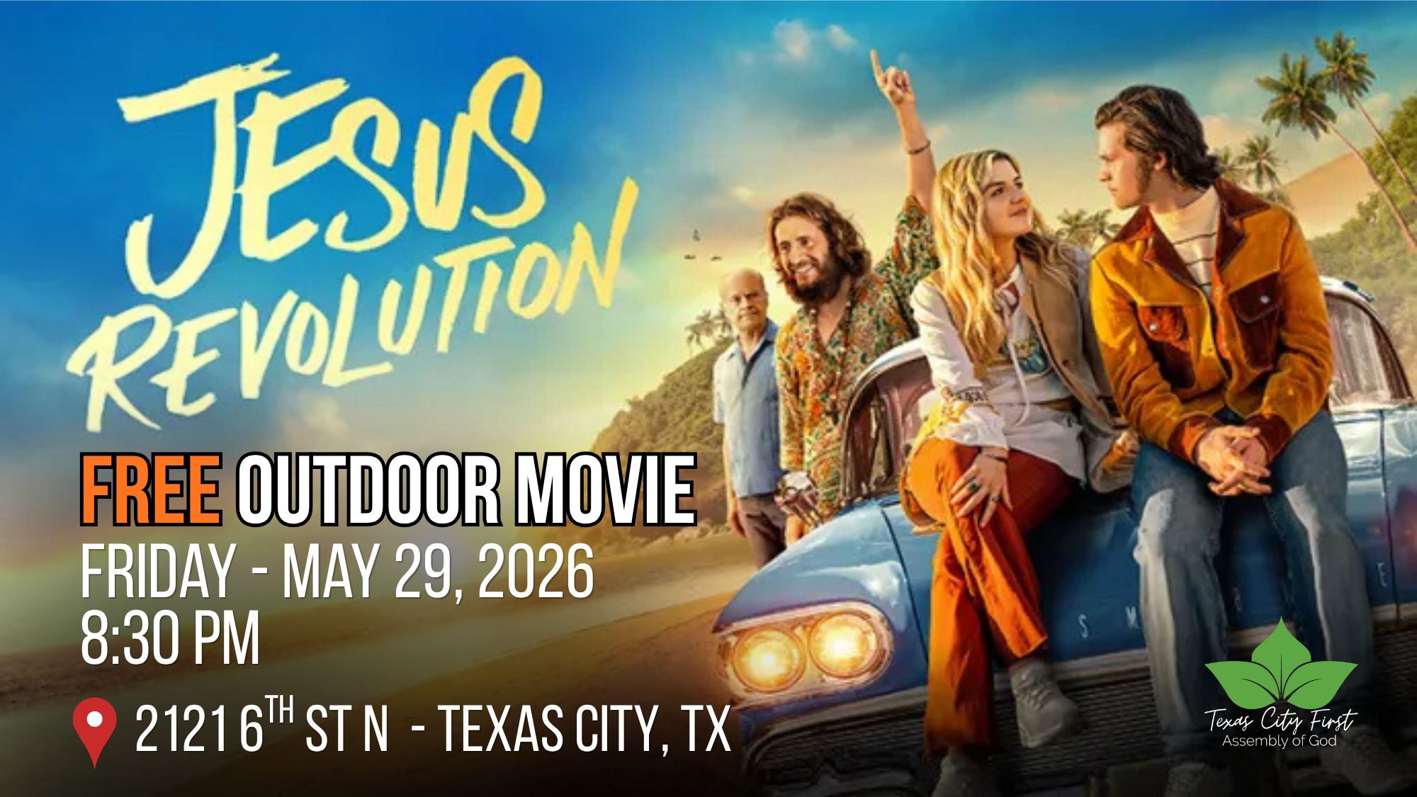 Movie Night: Jesus Revolution 