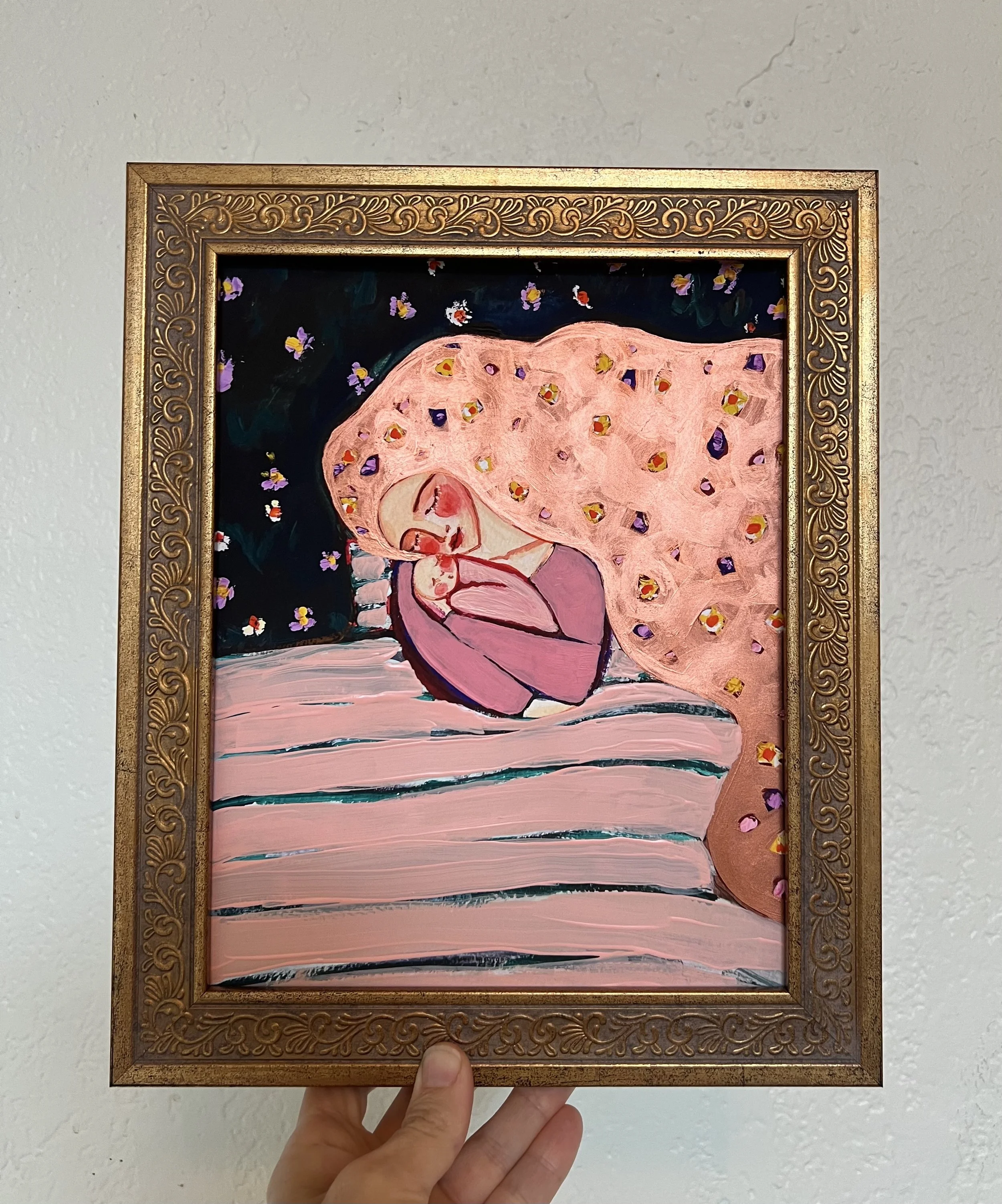 “Peaceful slumber” print