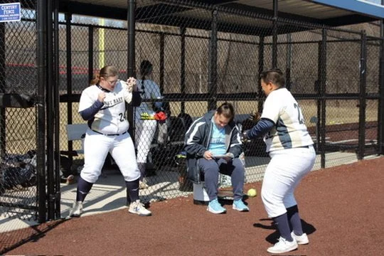 Tina Finley, Coach Roop & Anna Corpas