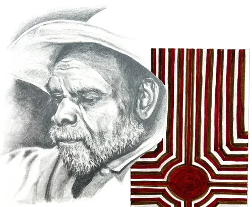 Mick Namararri Tjapaltjarri : l'innovateur discret de Papunya
