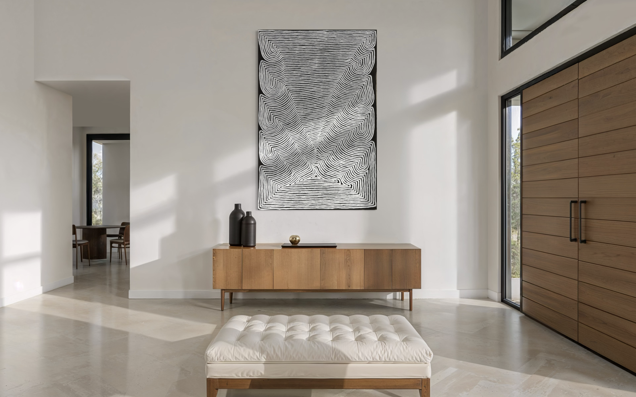 Water Dreaming, récit aborigène de l'eau, collection Inma Galerie