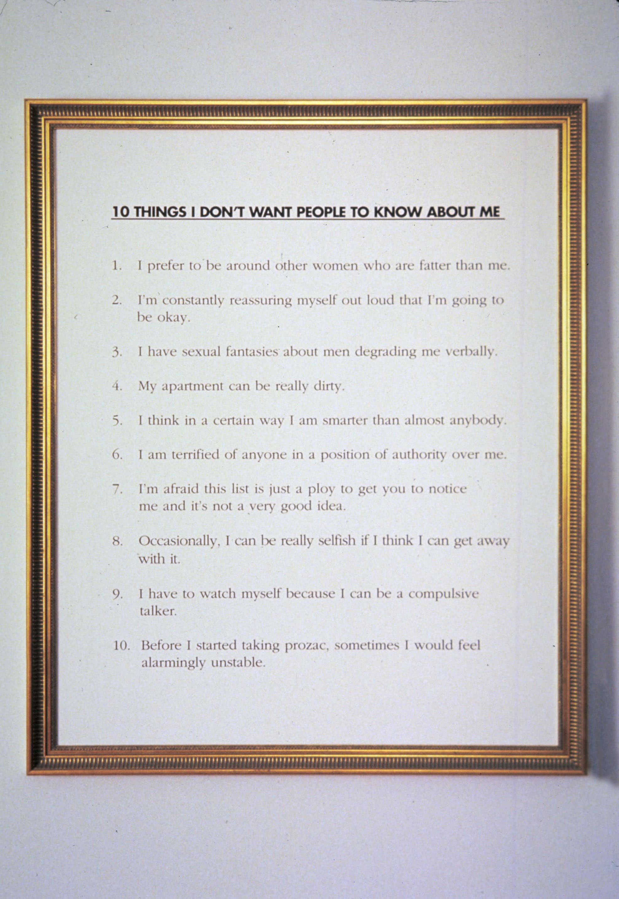 Objects and Conceptual Art