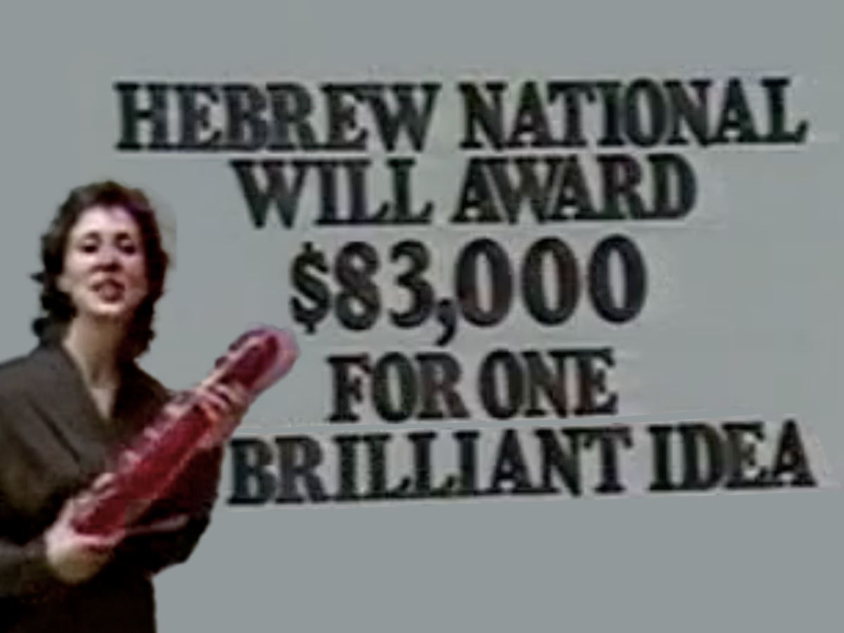 Lisa wins $83,000 for Hebrew National Ad Contest