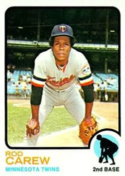 1973 Topps Baseball #330 Rod Carew