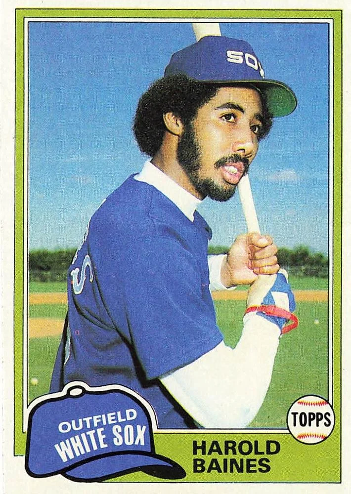 1981 Topps Baseball #347 Harold Baines