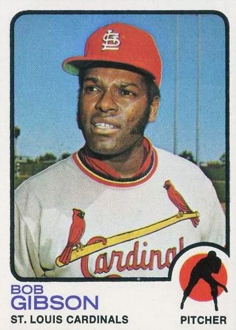 1973 Topps Baseball #190 Bob Gibson