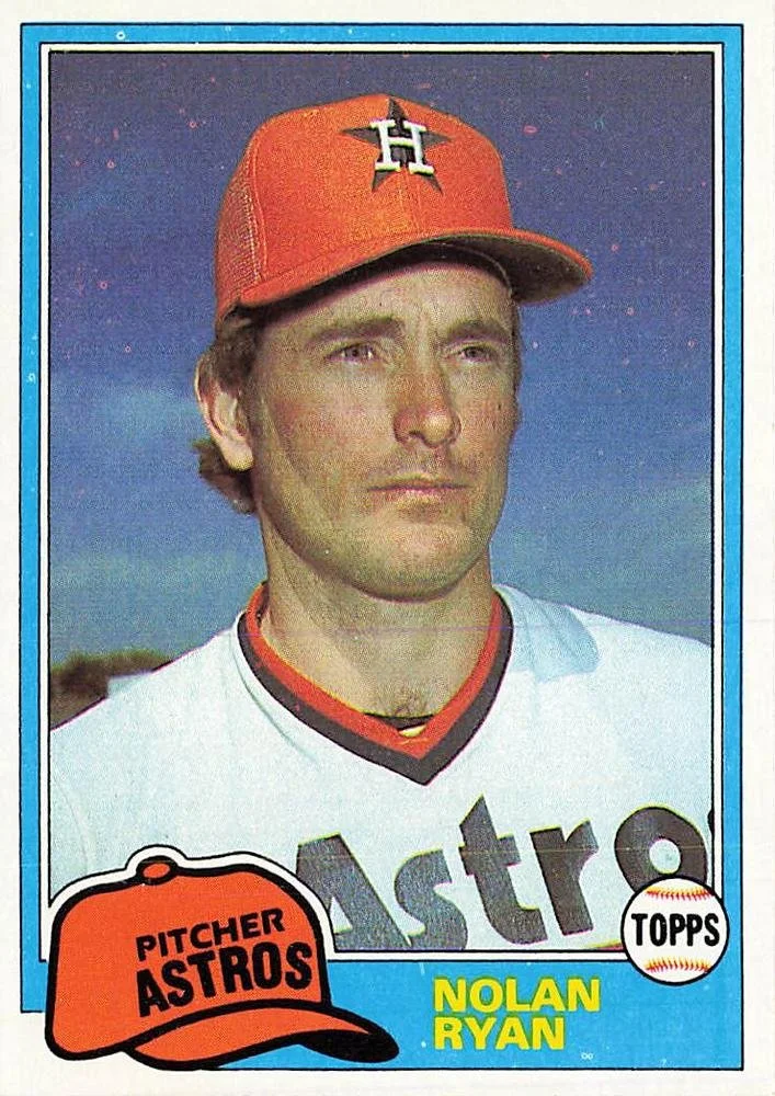 1981 Topps Baseball #240 Nolan Ryan